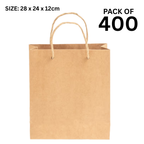 Twisted Brown Paper Bag