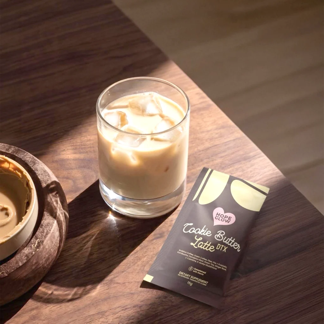 Luna Aura Hope Glow Cookie Butter Latte DTX – 8 Sachets (120g)