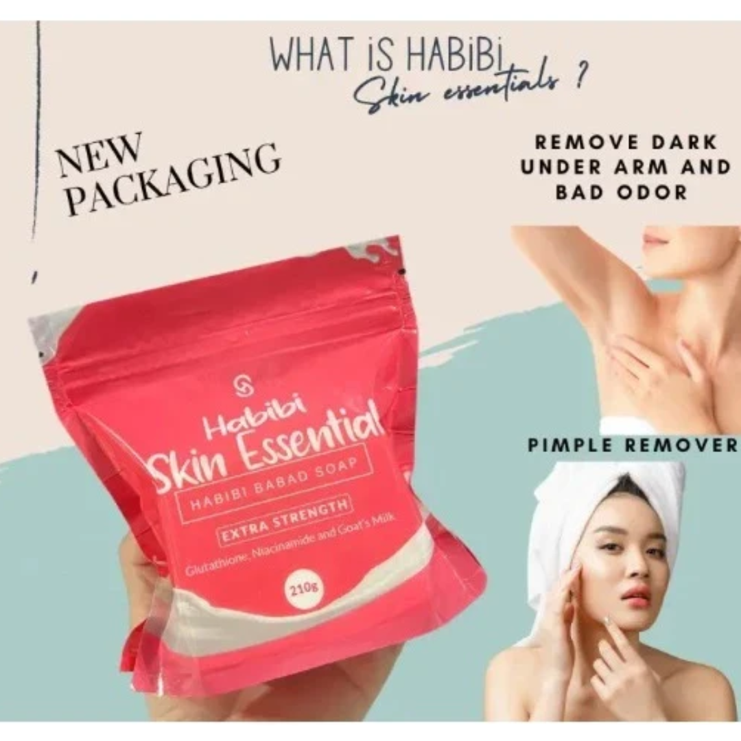 Habibi Skin Essential Babad Soap Extra Strength - 3 Bars In 1 Pack