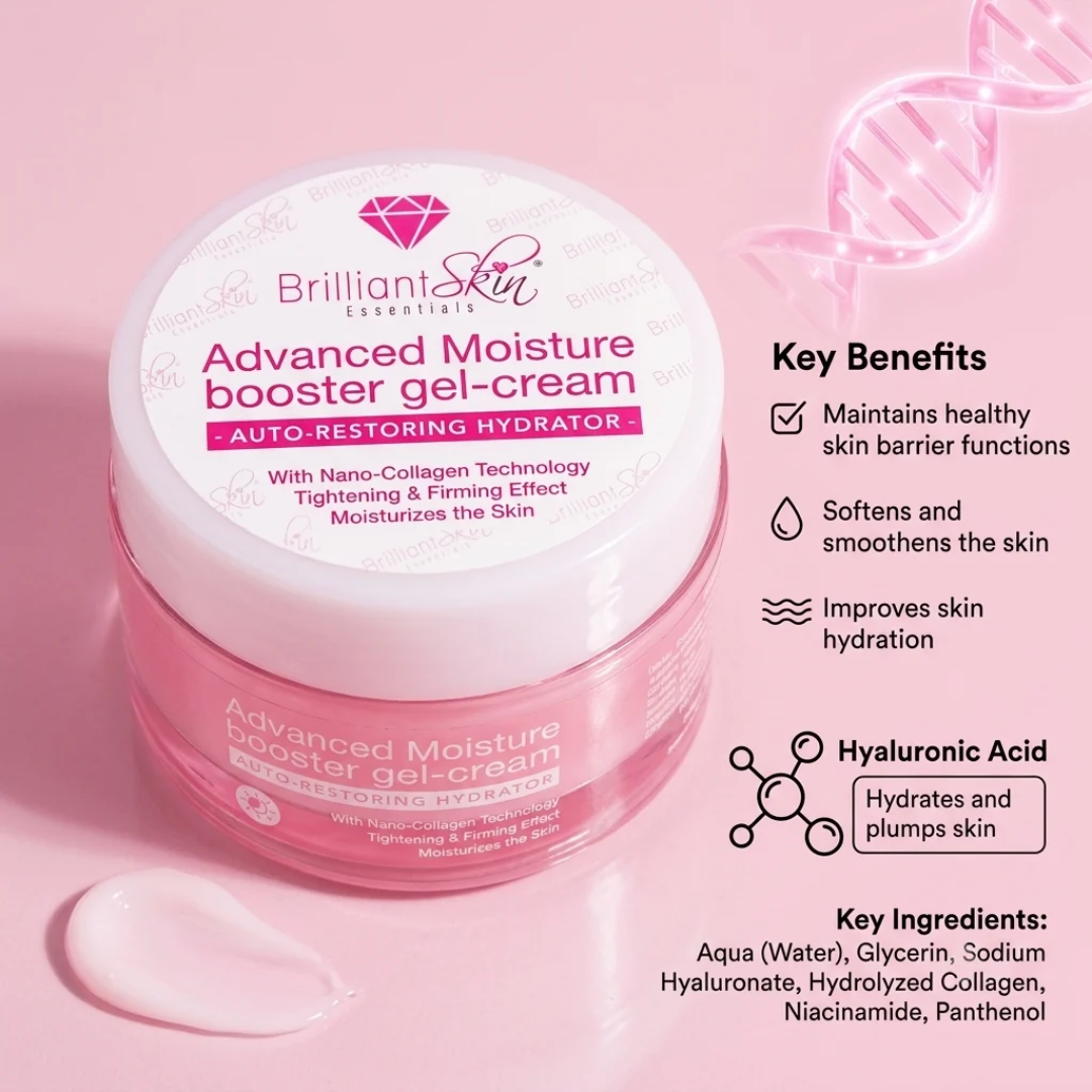 Brilliant Skin Advanced Moisture Booster Gel-Cream – 50g