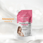 Luxe Organix Niacinamide + Alpha Arbutin Velvet Salt Scrub - 300g