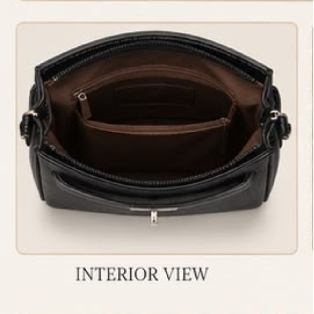 Classic Mini Crossbody Bag with Turn-Lock Closure
