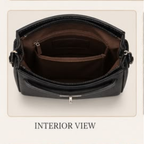 Classic Mini Crossbody Bag with Turn-Lock Closure