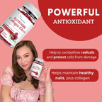 Nature Glow Glutathione Collagen Glow Cranberry – 60 Gummies