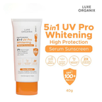 Luxe Organix 5-in-1 UV Pro Whitening Serum Sunscreen SPF 100 PA+++ - 40ml