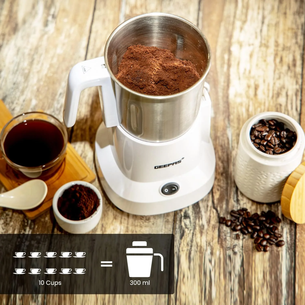 Geepas Coffee Grinder GCG6105 - 450W Electric Grinder