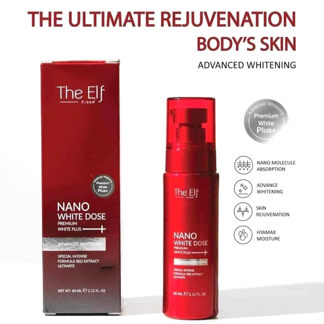 The Elf Nano White Dose Premium White Plus Serum - 60ml