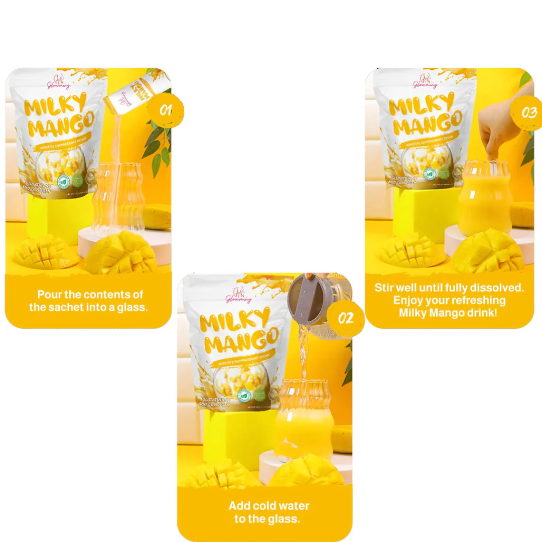 Glowming Milky Mango Health & Beauty Drink - 200g