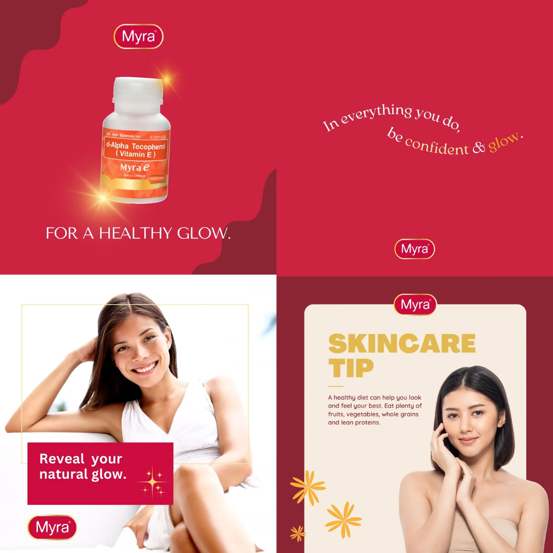 Myra E 400 IU Vitamin E d-Alpha Tocopherol 30caps