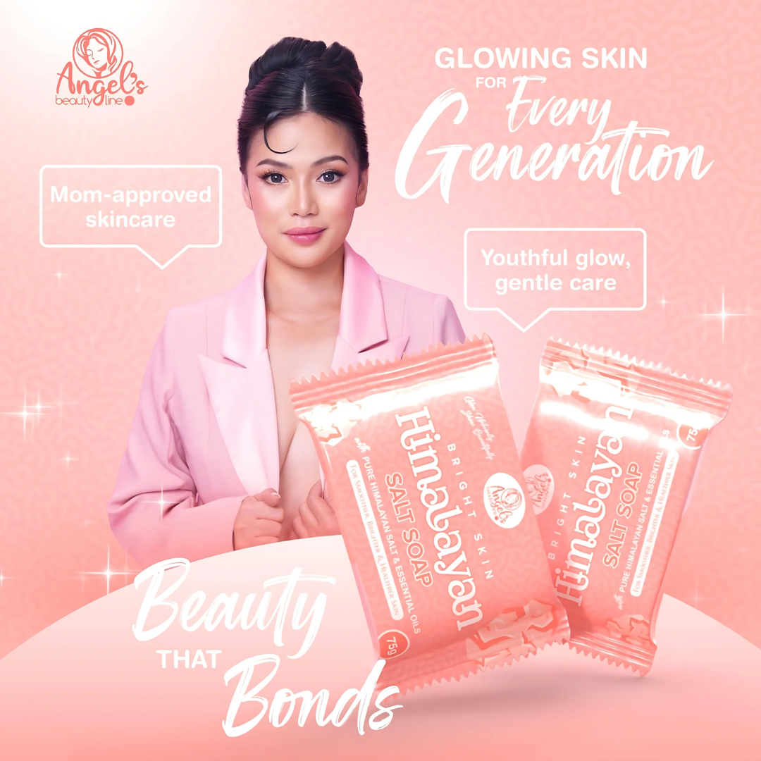 Angel’s Beautyline Bright Skin Himalayan Salt Soap – 75g