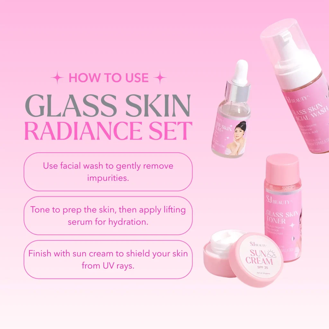 S&J Beauty Glass Skin Radiance Set