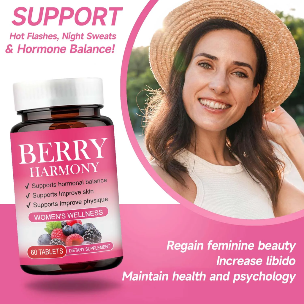 Elicare Berry Harmony Women's Wellness - 60Tablets