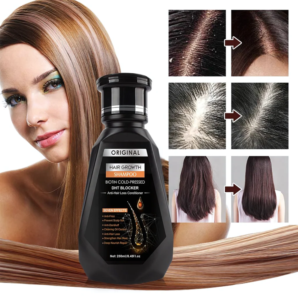 Original Biotin Cold-Pressed DHT BLOCKER Hair Growth Shampoo Formbo- 250ML