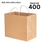 Twisted Brown Paper Bag