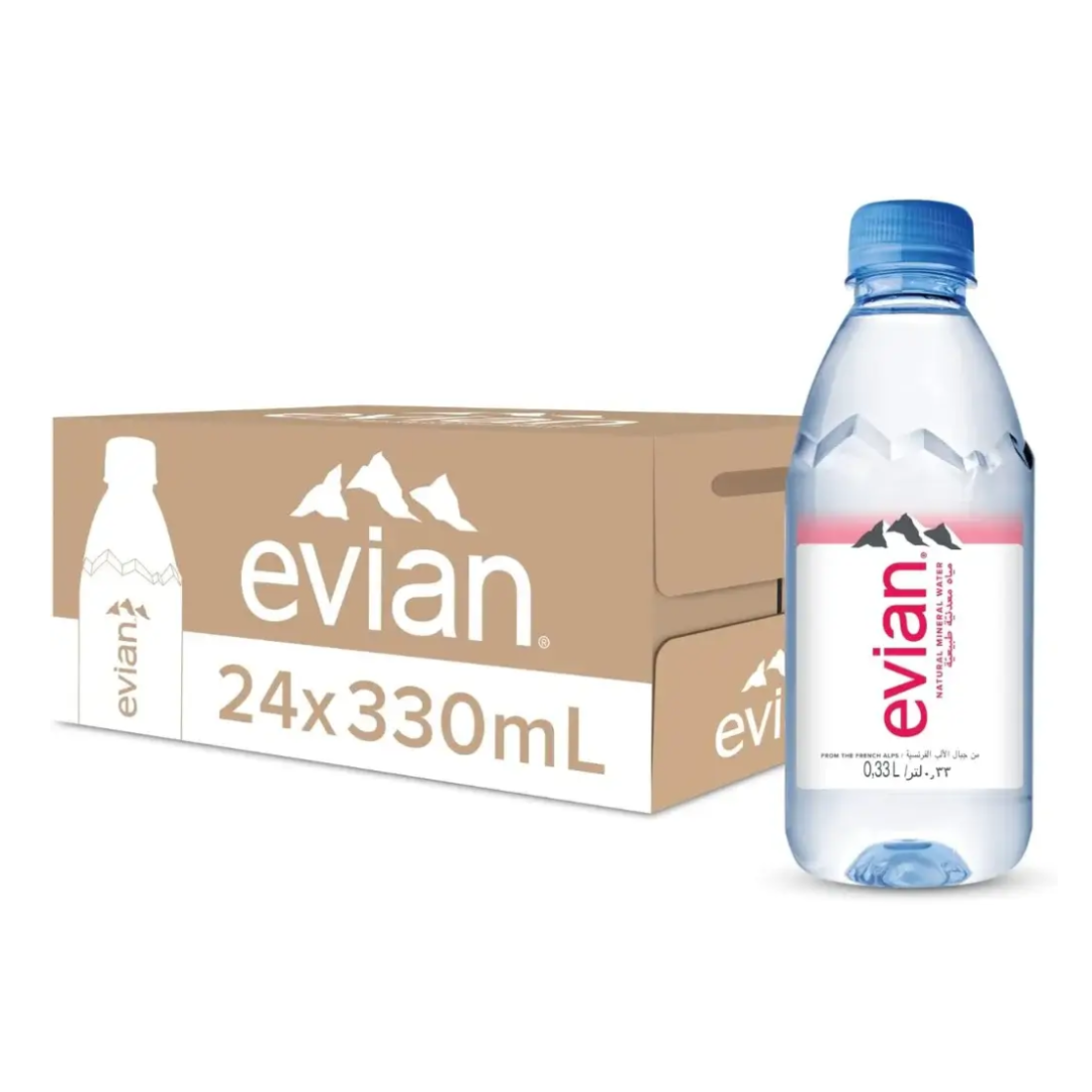 Evian Natural Mineral Water