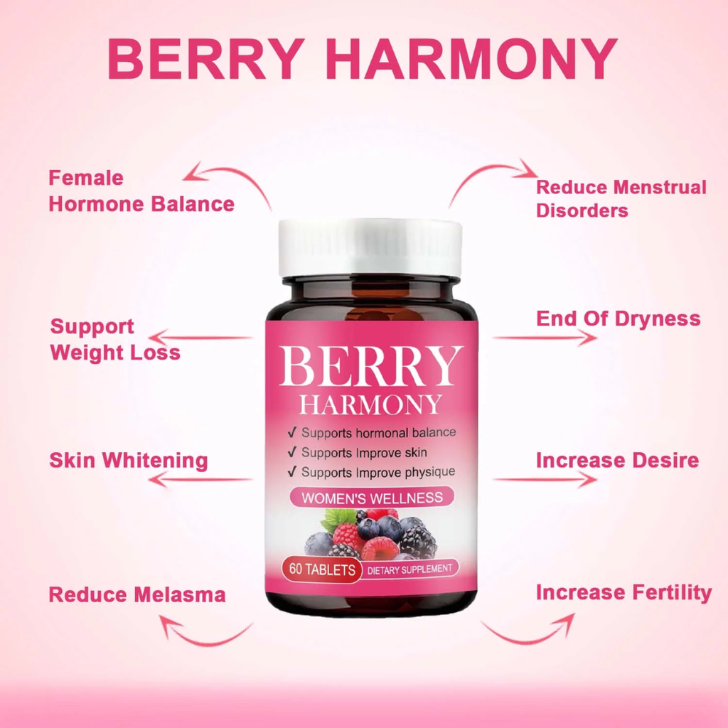 Elicare Berry Harmony Women's Wellness - 60Tablets