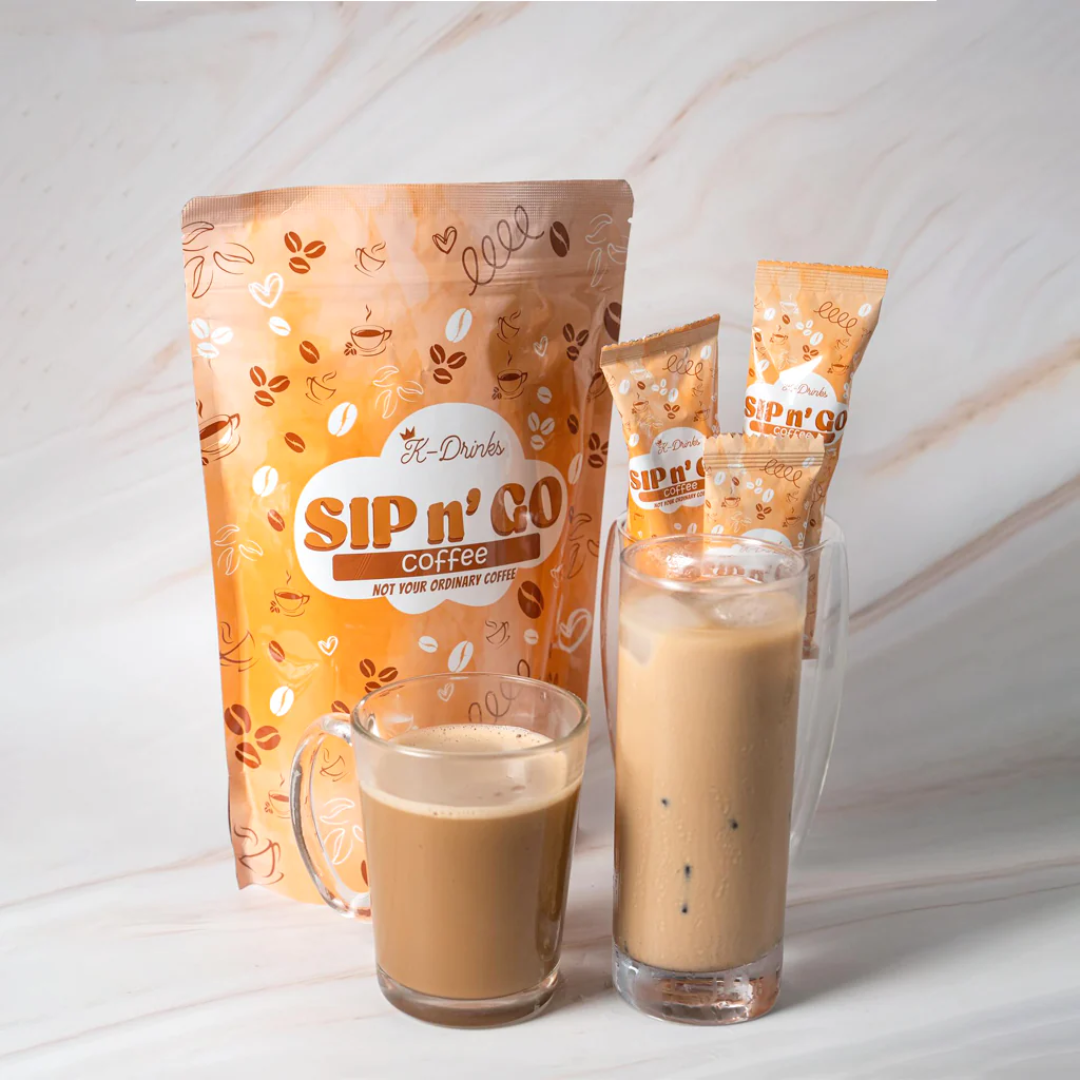 K-Drinks Sip n’ Go Detox Coffee – 22g × 10 Sachets