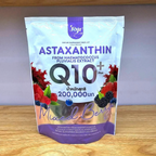 JOJI Secret Astaxanthin Q10 Plus Mixed Berry | Antioxidant Powder Drink with CoQ10 (10 Sachets)