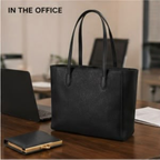 Classic Office Tote Bag with Card Wallet