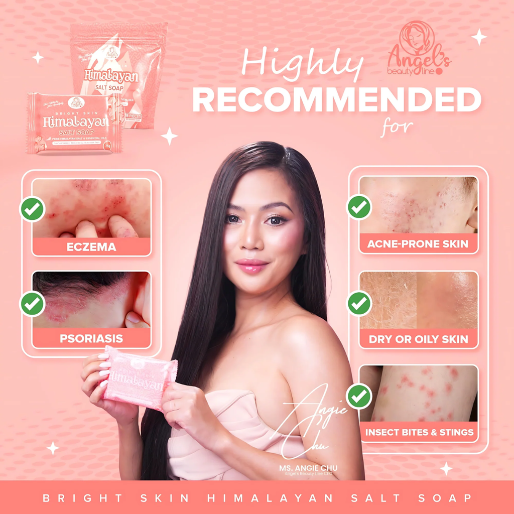 Angel’s Beautyline Bright Skin Himalayan Salt Soap – 75g