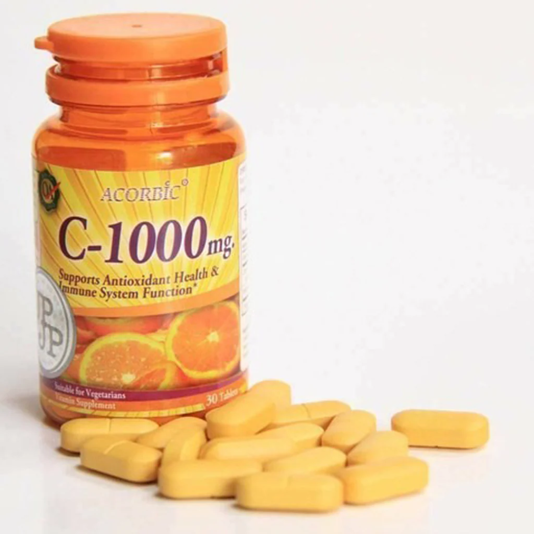 Acorbic C-1000mg Vitamin C Supplement – 30s
