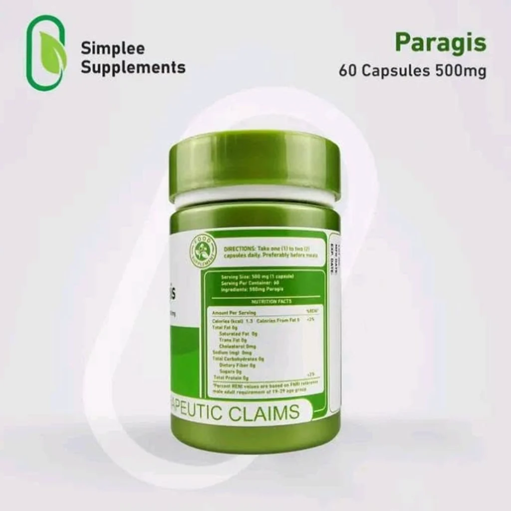 Simplee Supplements Paragis 500mg – 60 Capsules