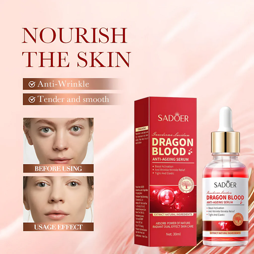 Sadoer Dragon Blood Anti-Aging Facial Serum – 30ml