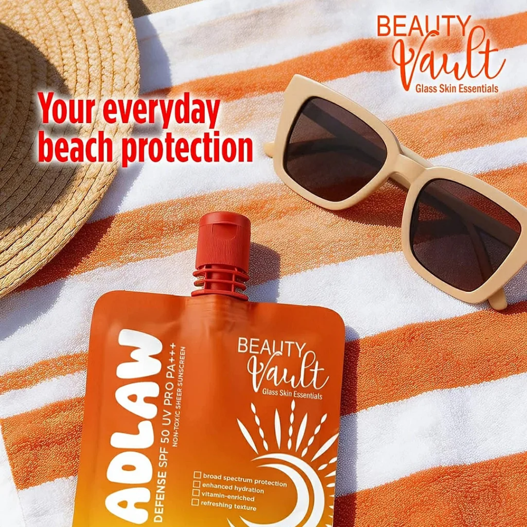 Beauty Vault ADLAW Defense SPF 50 UV Pro PA+++ – 50mL