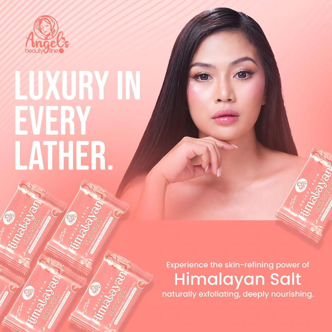 Angel’s Beautyline Bright Skin Himalayan Salt Soap – 75g