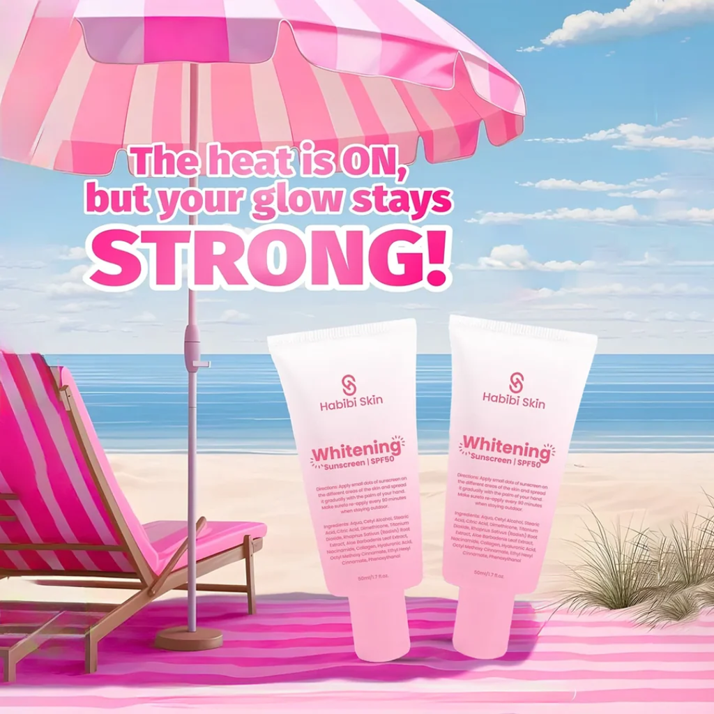 Habibi Skin Whitening Sunscreen SPF 50 – 50ml