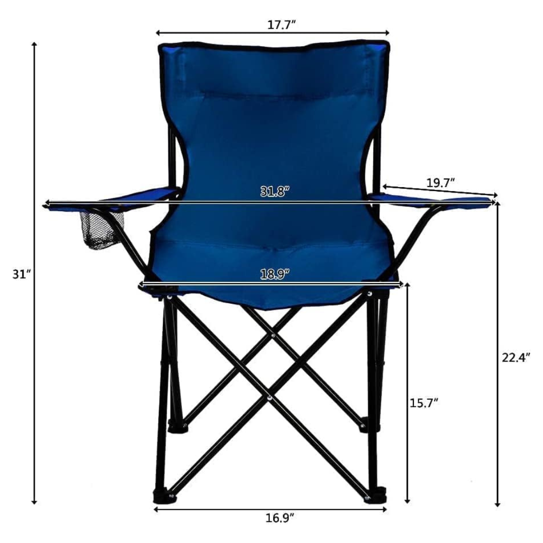 Portable Multi-Purpose Folding Camping Chair – Lightweight & Durable