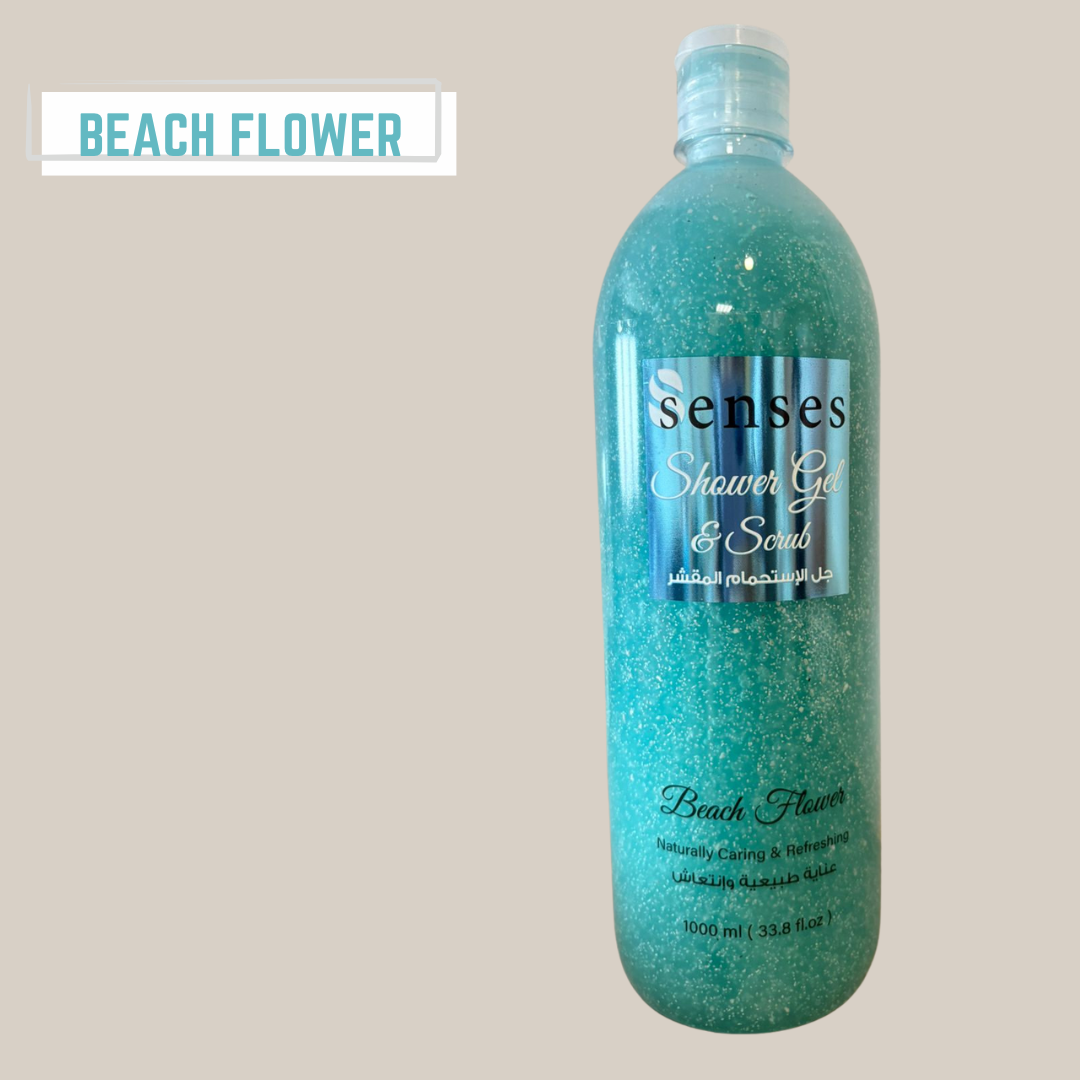 Senses Shower Gel &amp; Scrub – 1000ml