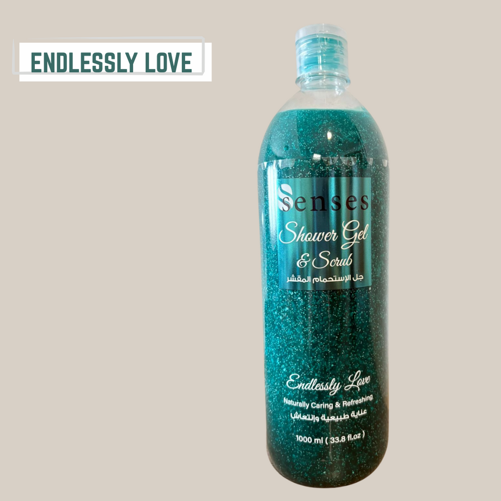Senses Shower Gel &amp; Scrub – 1000ml