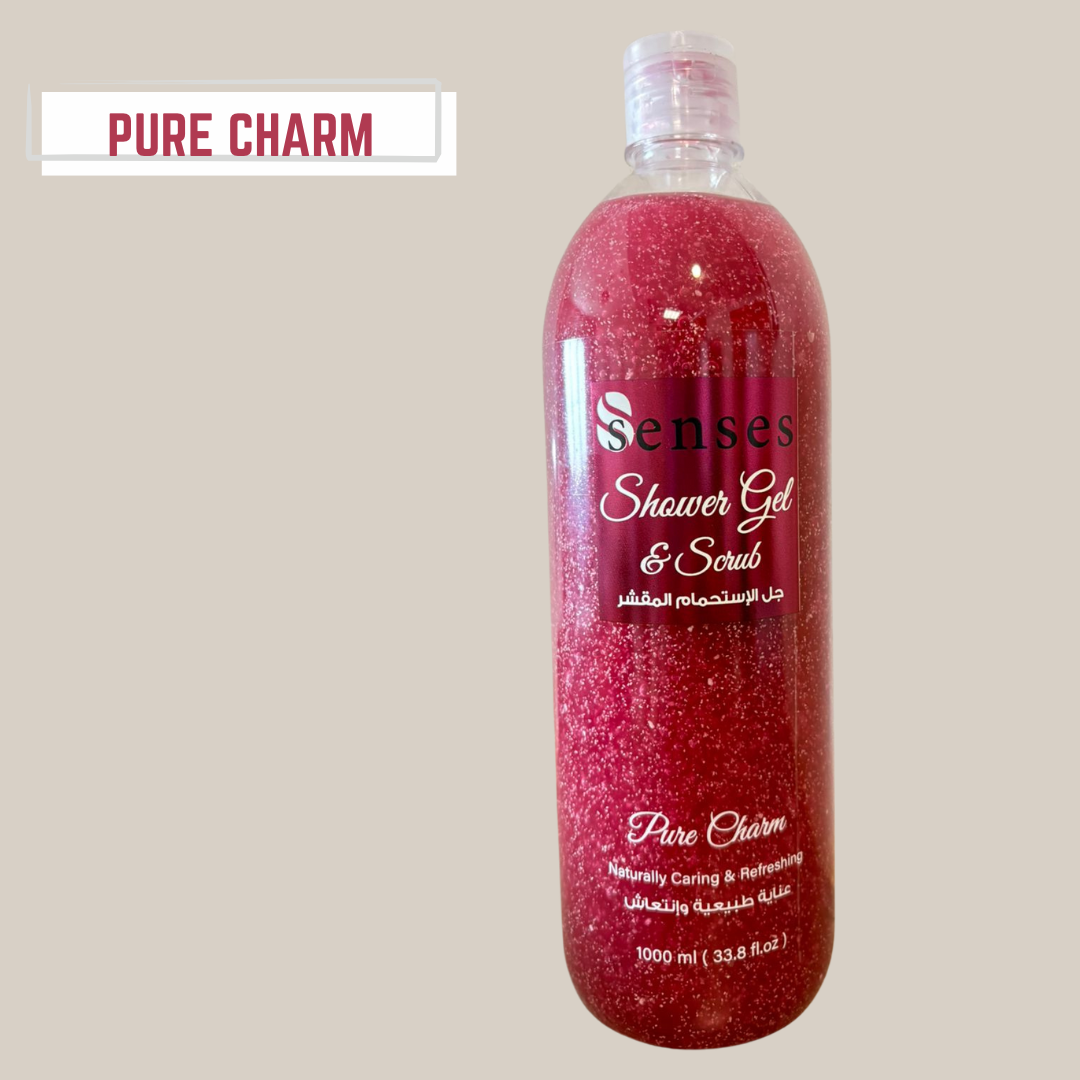 Senses Shower Gel &amp; Scrub – 1000ml