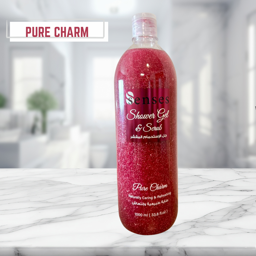 Senses Shower Gel and Scrub – 1000ml
