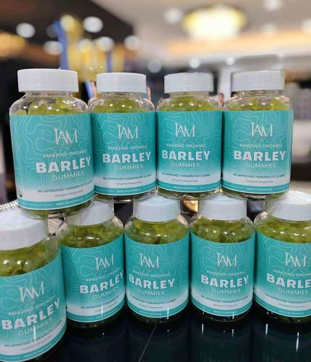 IAM Amazing Organic Barley Gummies, 60 gummies