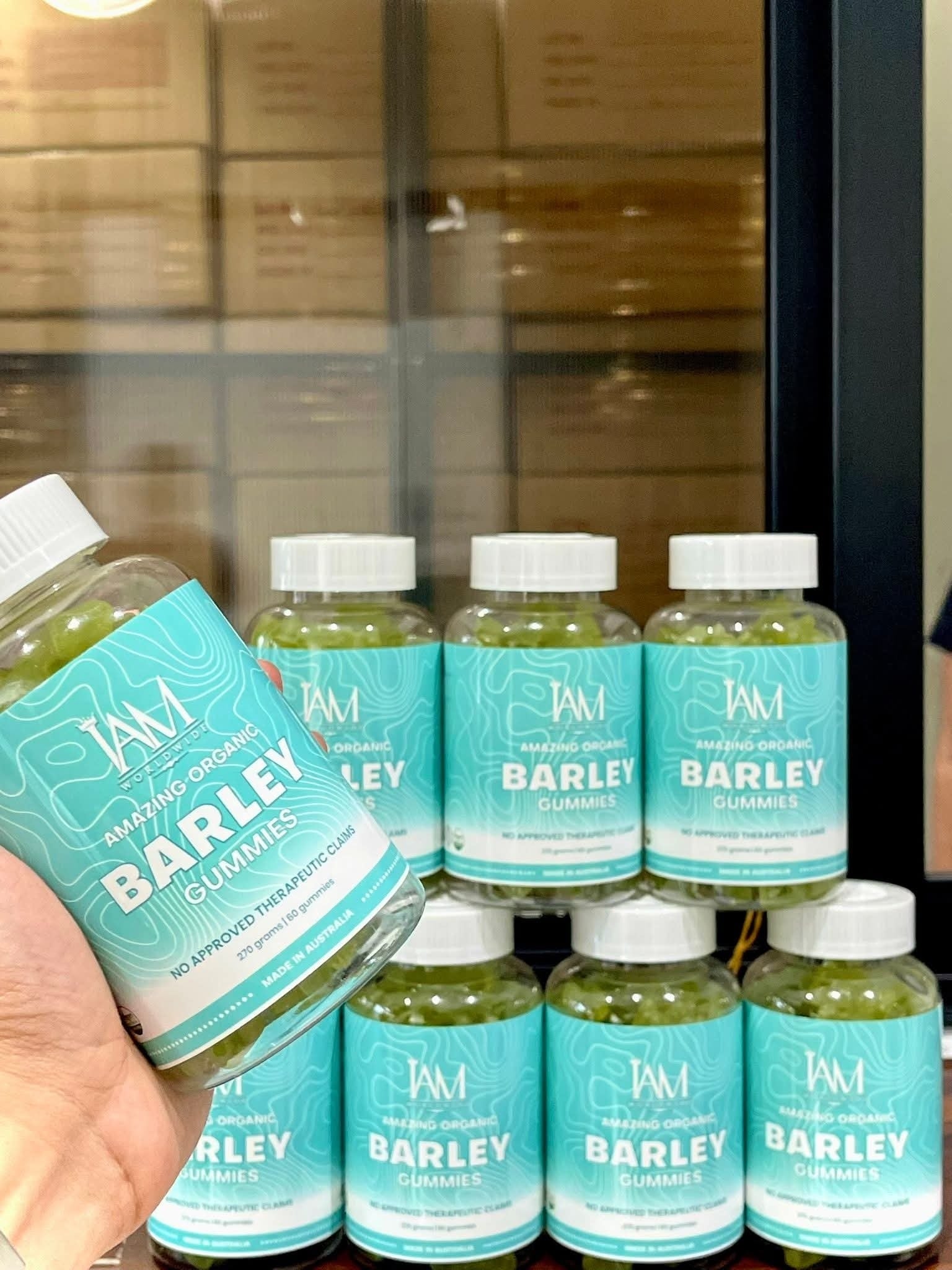 IAM Amazing Organic Barley Gummies, 60 gummies