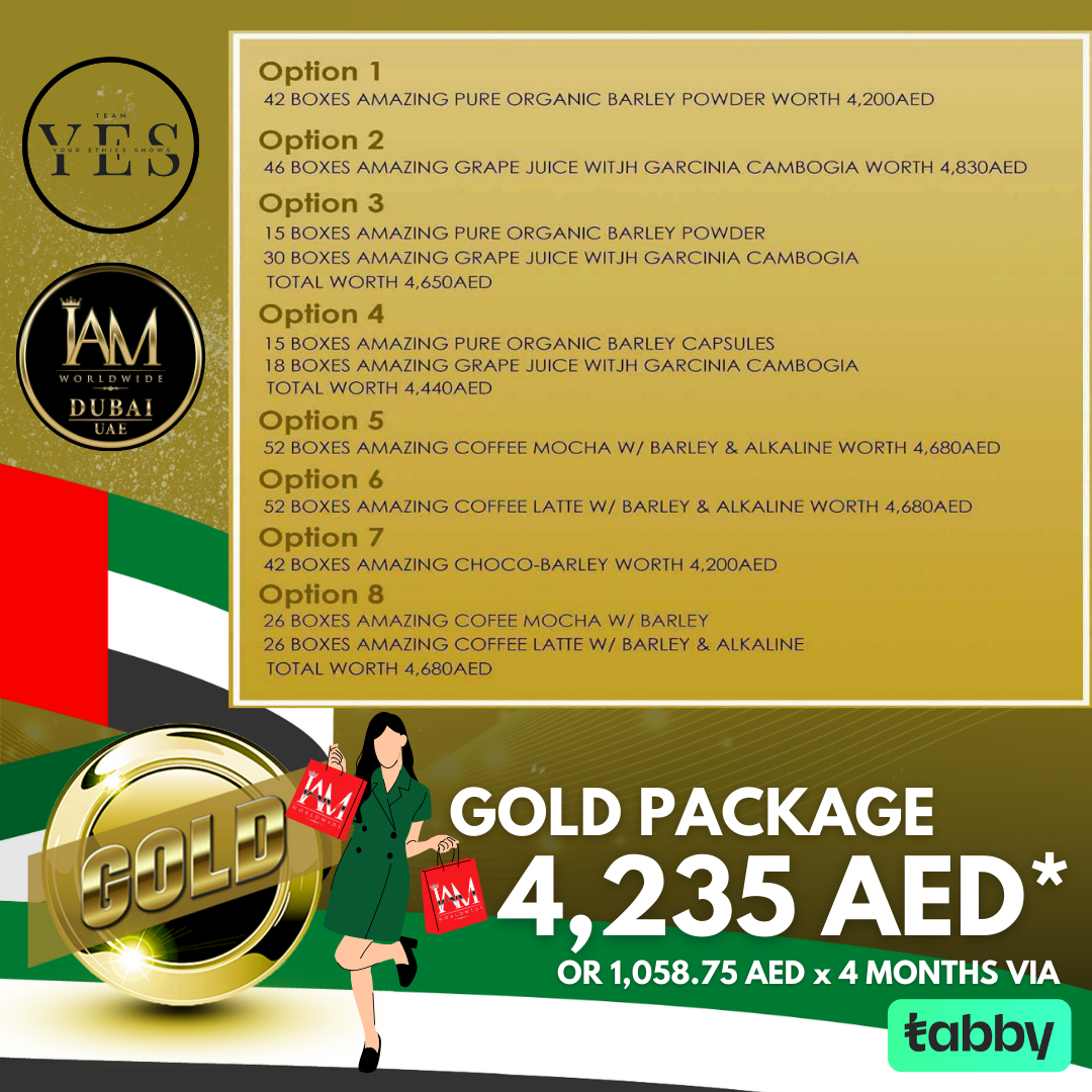 IAM Amazing Gold Package