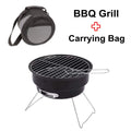 Portable Charcoal Grill with Carry Bag – Foldable Lightweight Outdoor BBQ for Camping, Picnic, Travel & Beach Parties