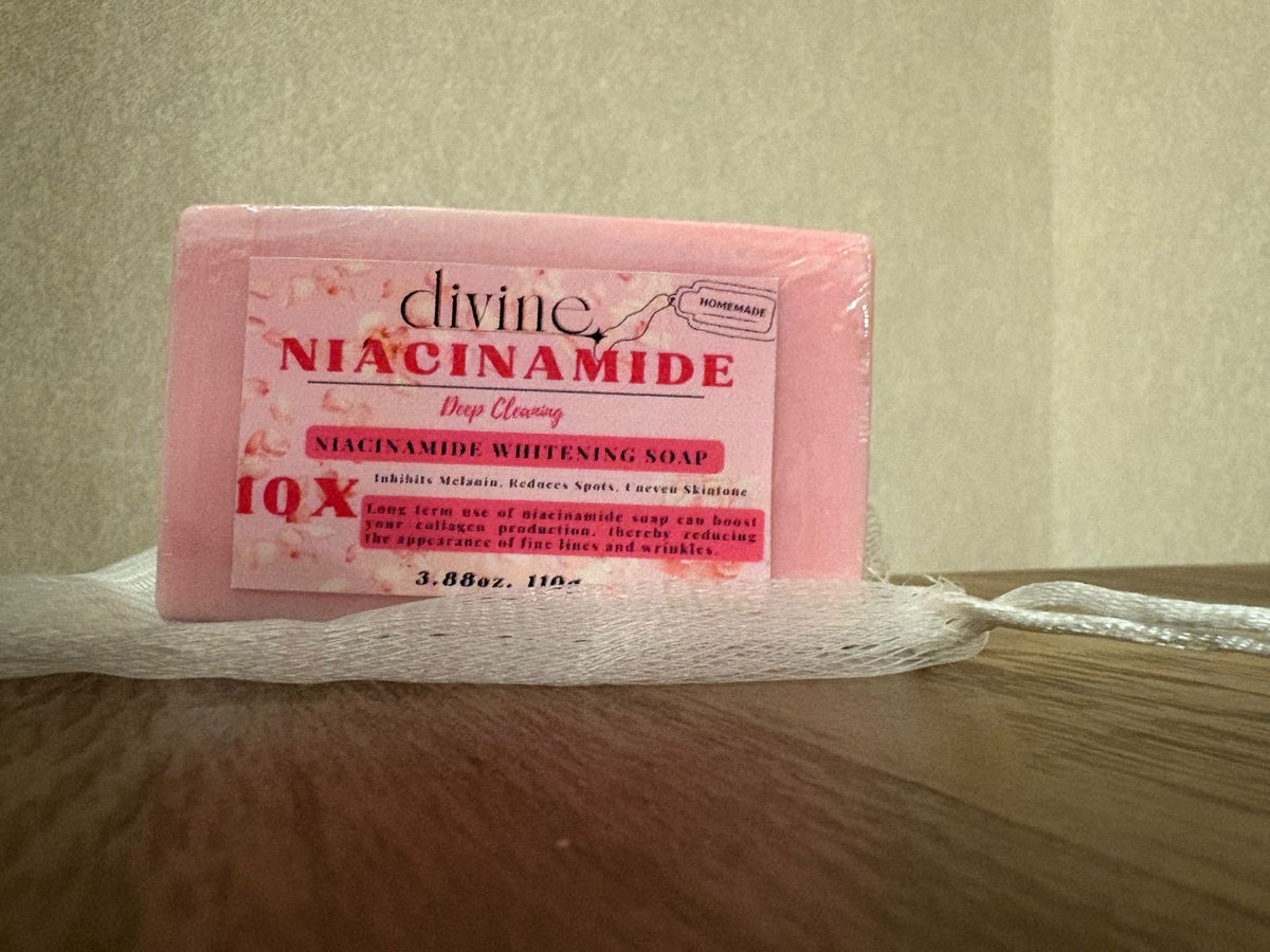 Divine Niacinamide Deep Cleansing Whitening Soap