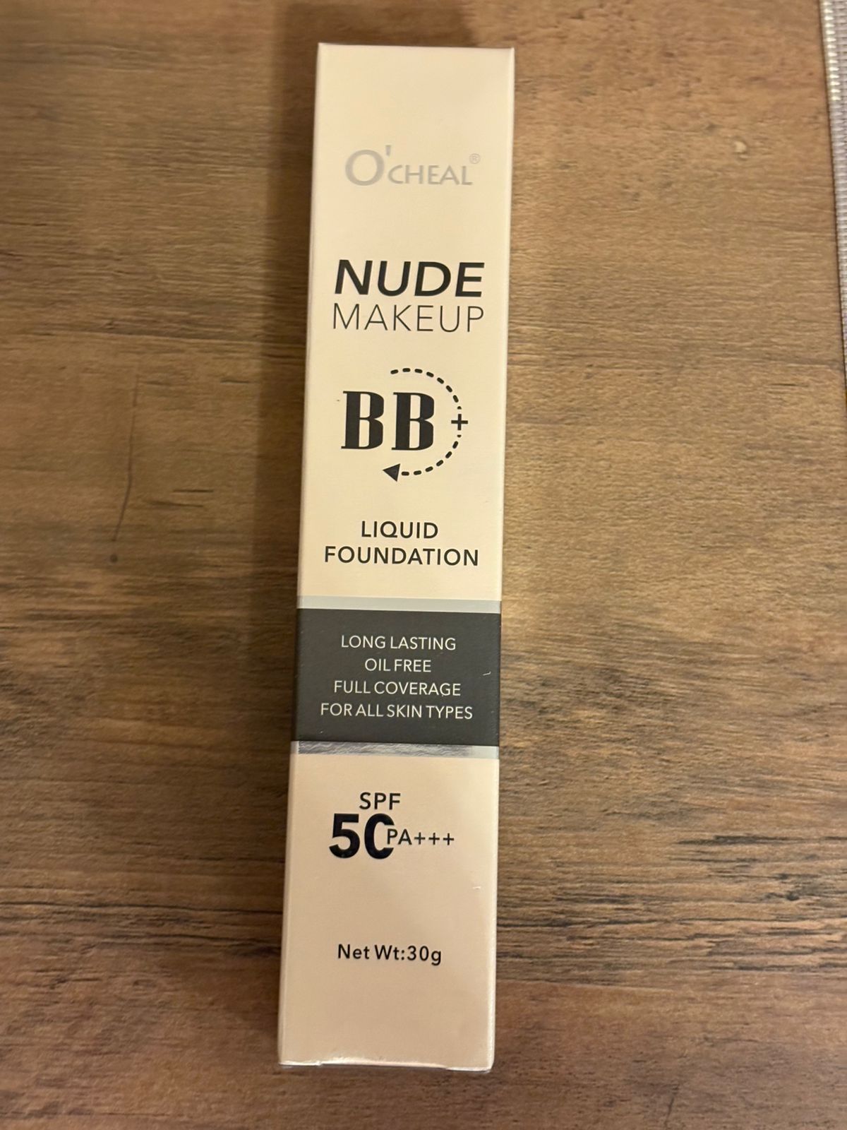 O’CHEAL Nude Makeup BB Liquid Foundation – SPF 50 PA+++