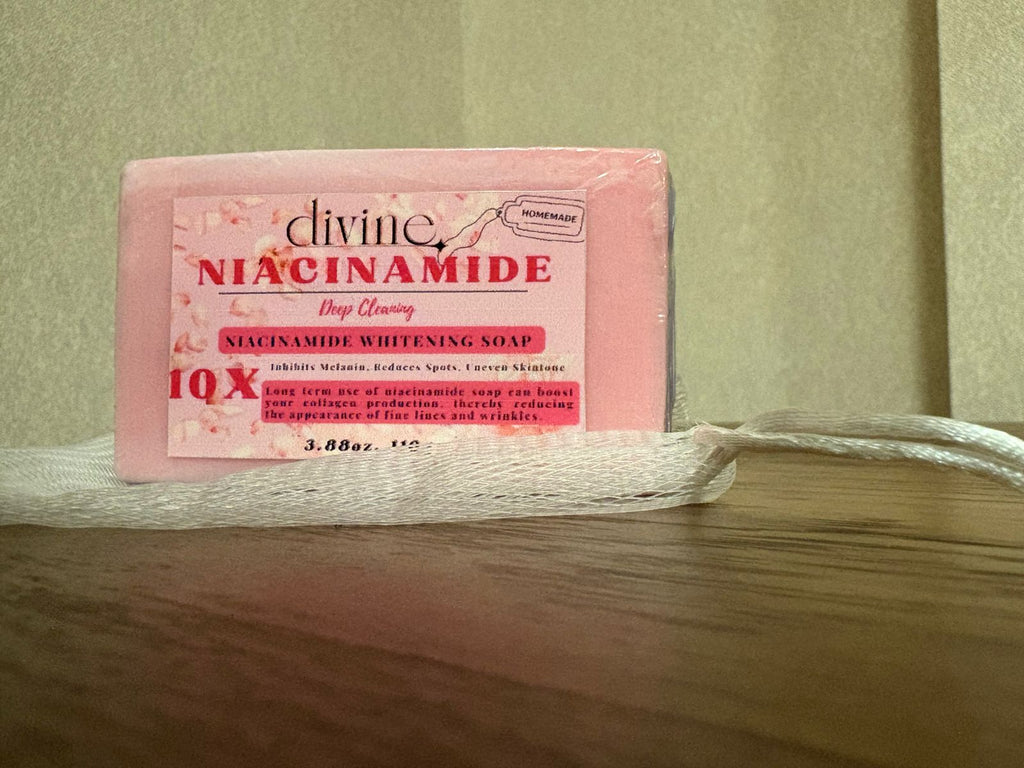 Divine Niacinamide Deep Cleansing Whitening Soap