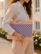 Pixie Peaks Case Crochet Laptop Sleeve - Made with love by Mai Stitches