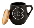 YES Community Sevilla Ceramic Mug with Bamboo Lid - 300mL