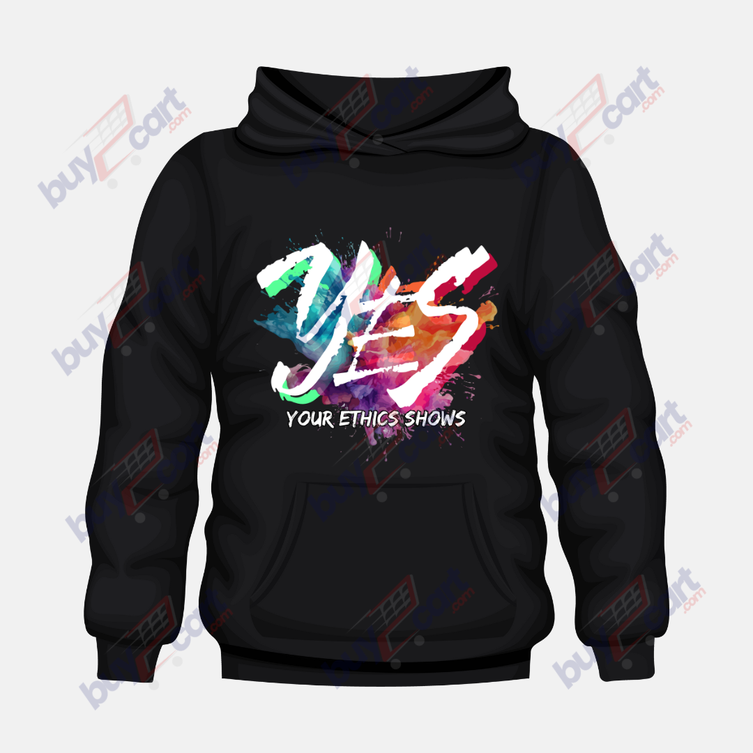 YES Graffiti Pullover Hoodie