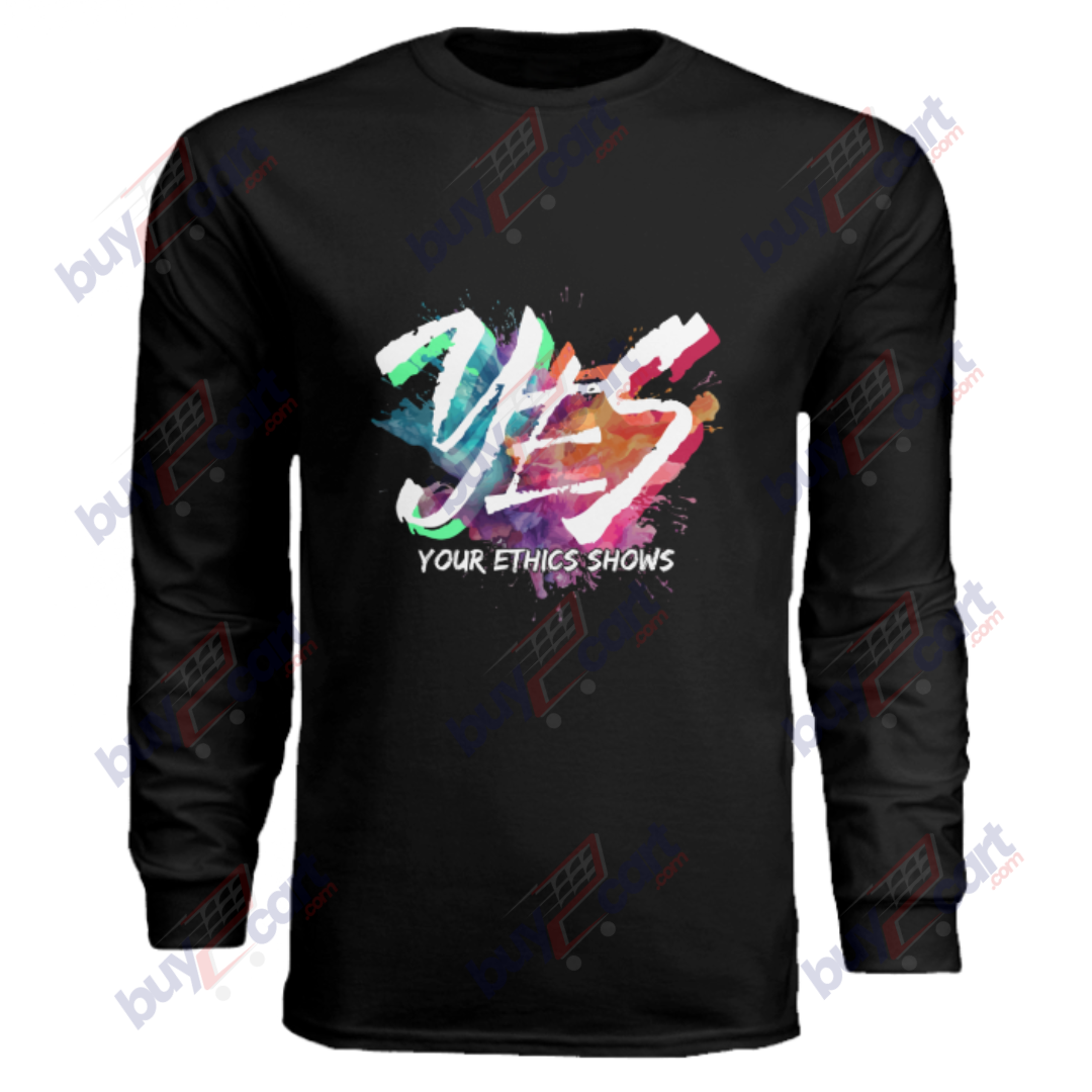 YES Graffiti Long Sleeve T-Shirt
