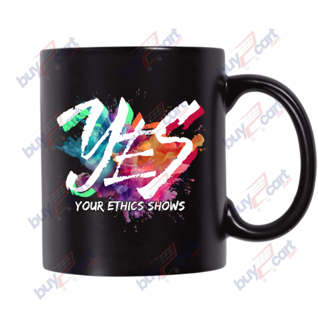 YES Graffiti Ceramic Mug
