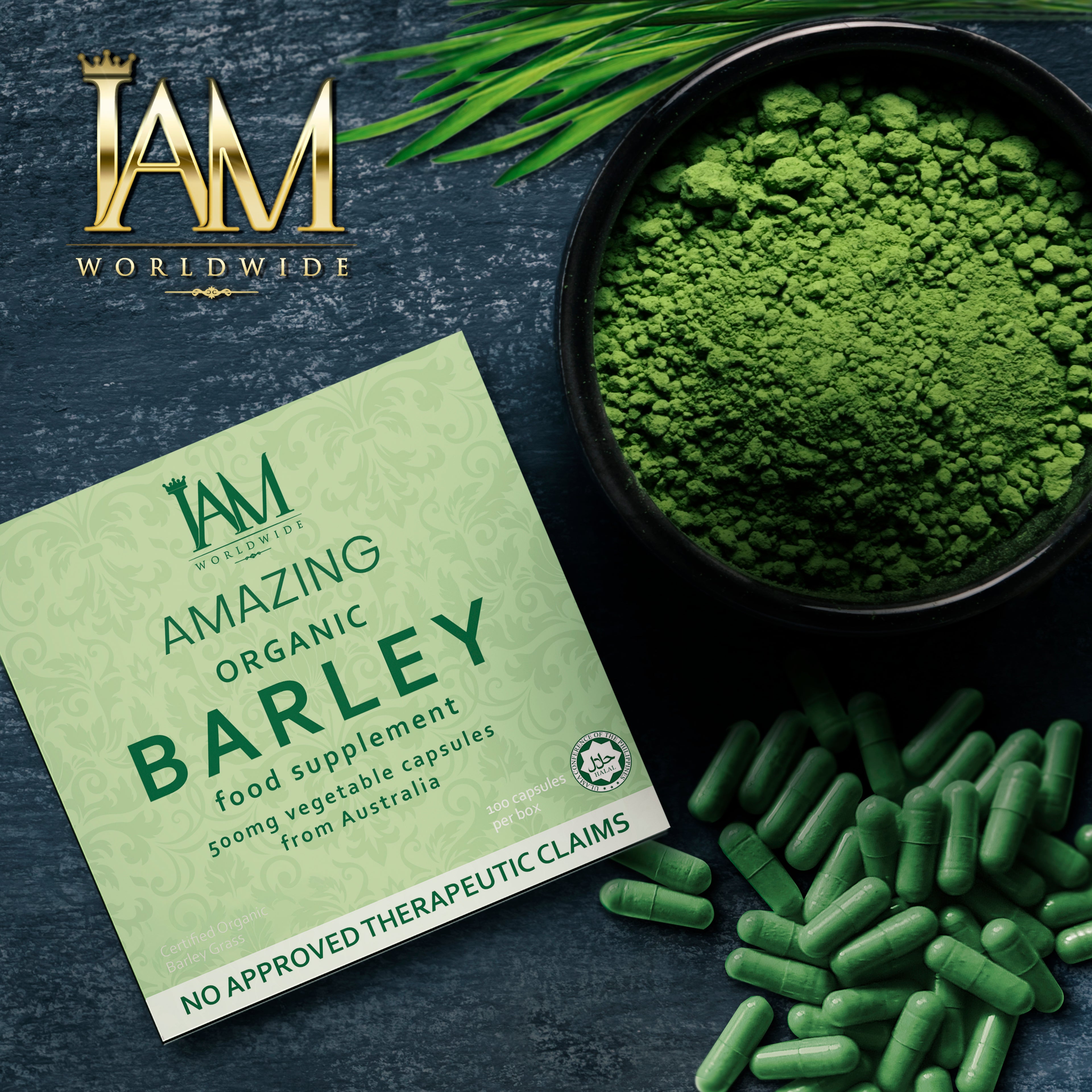 IAM Amazing Barley Capsules