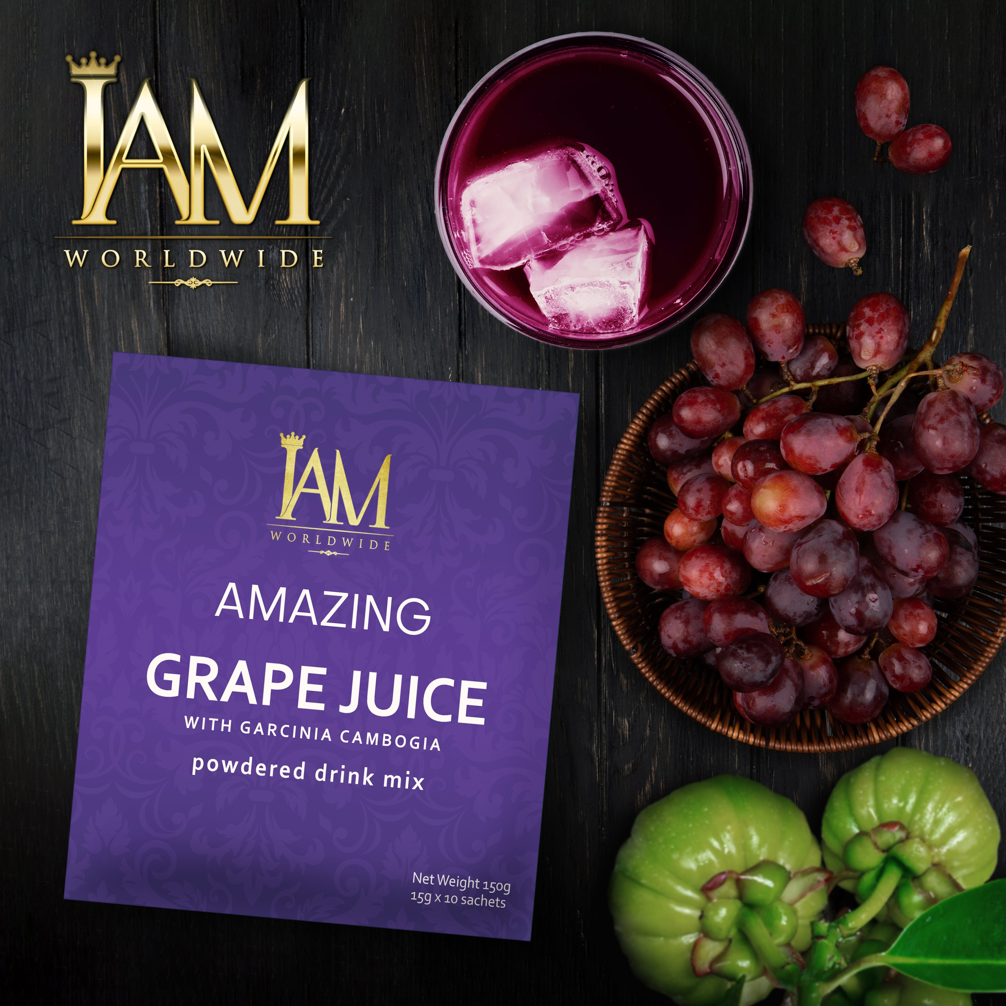IAM Amazing Grape Juice with Garcinia Cambogia