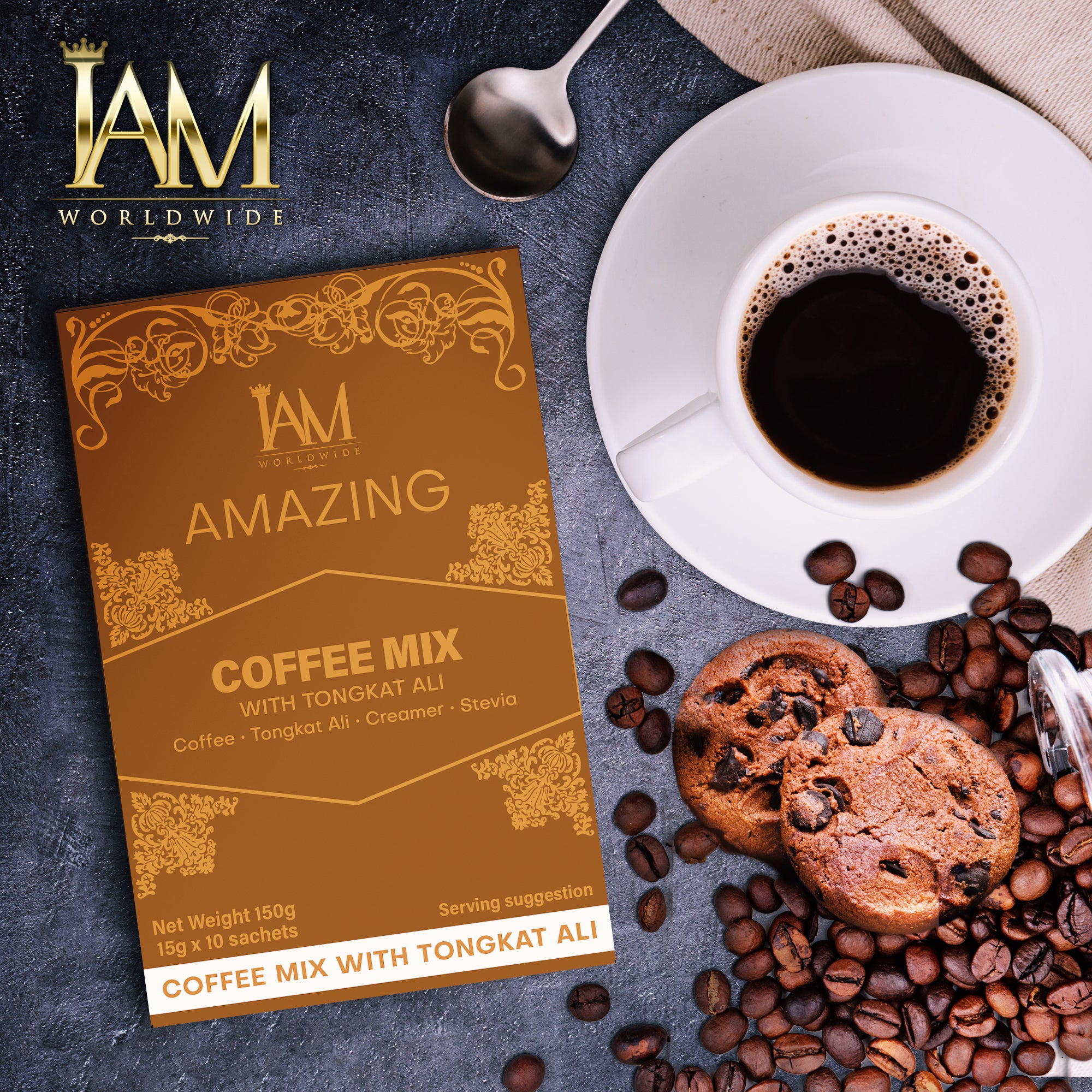IAM Amazing Coffee Mix with Tongkat Ali